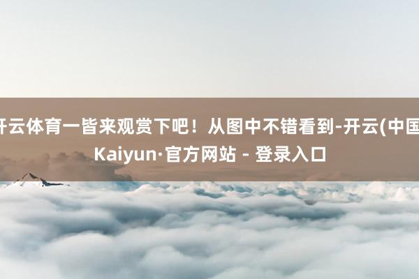 开云体育一皆来观赏下吧！从图中不错看到-开云(中国)Kaiyun·官方网站 - 登录入口